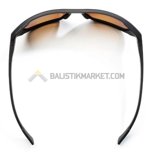 Vortex Jackal Balistik Gözlük, Gold Lens (Siyah, Amber)