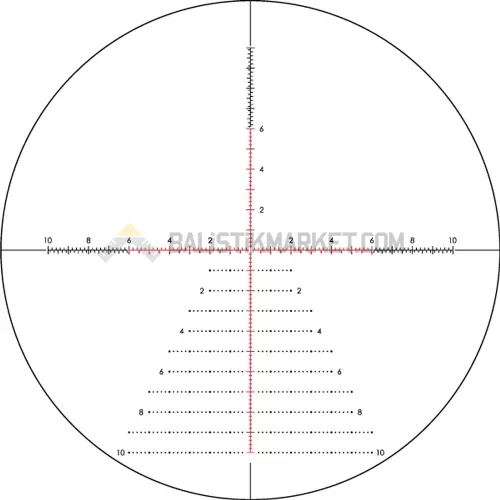 Vortex Razor HD Gen III 6-36x56 FFP EBR-7D (MRAD) Tüfek Dürbünü