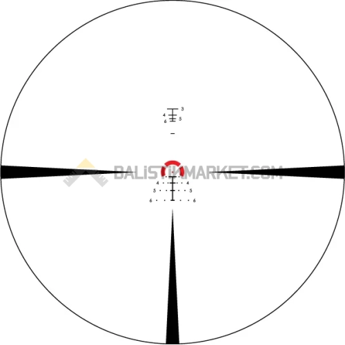 Vortex Strike Eagle 1-10x24 FFP EBR-8-BDC (MRAD) Tüfek Dürbünü