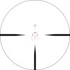 Vortex Strike Eagle 1-6x24 SFP AR-BDC3 (MOA) Tüfek Dürbünü