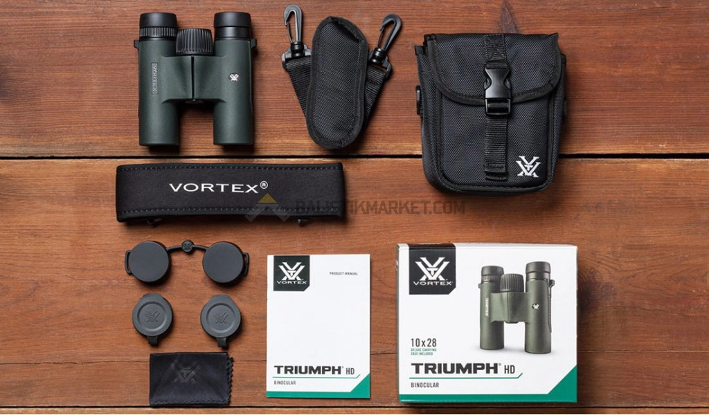 Vortex Triumph HD 10x28 Binocular El Dürbünü