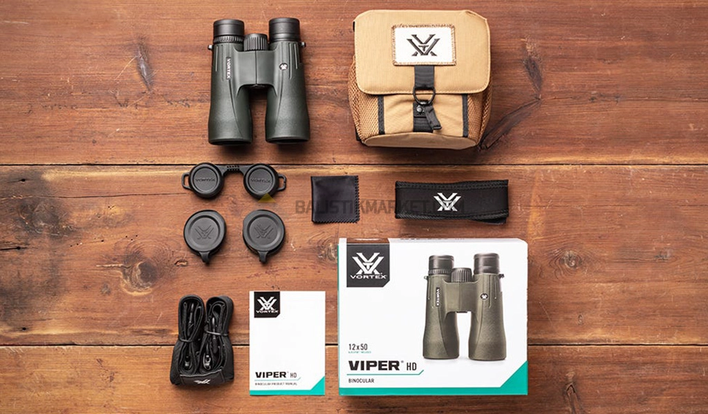 Vortex Viper HD 12x50 Binocular El Dürbünü