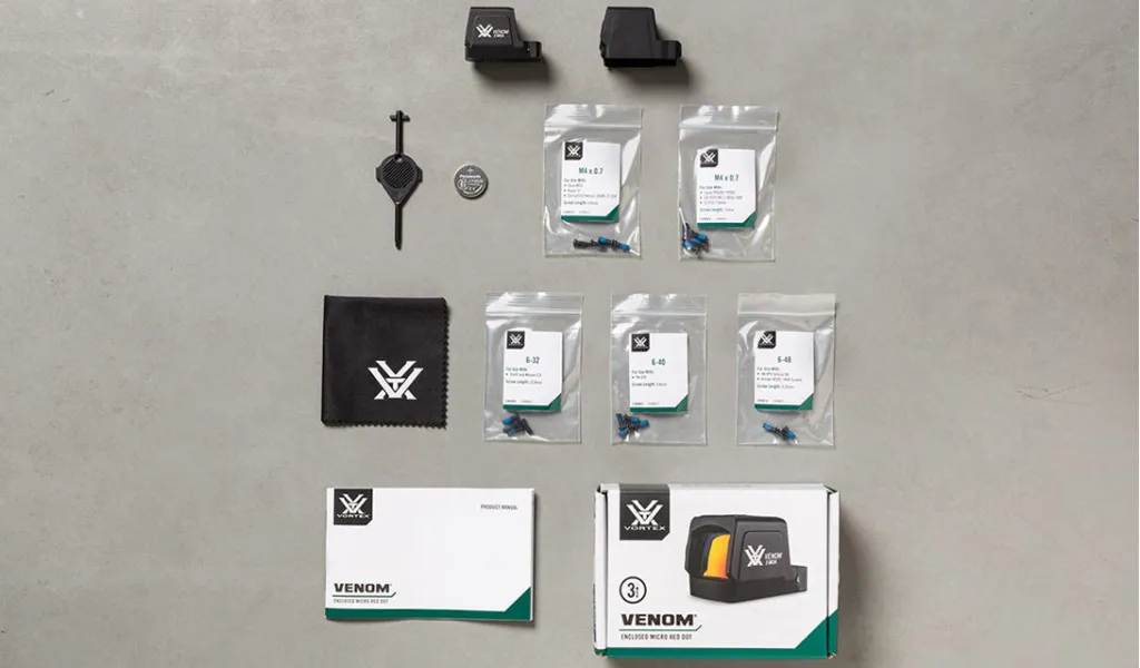 Vortex Venom Enclosed Red Dot (3 MOA)