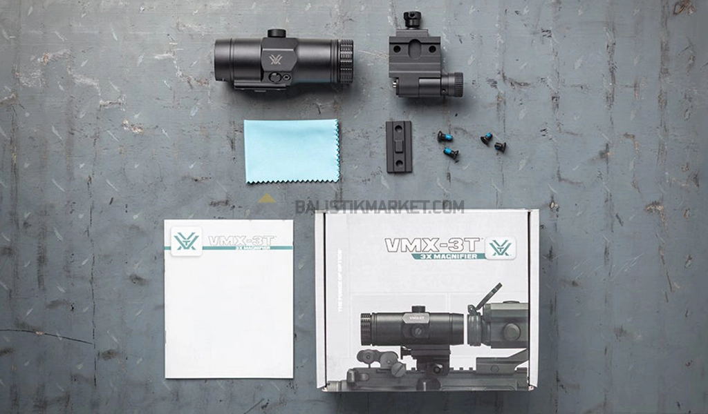  Vortex VMX-3T 3x Magnifier Flip Mount Büyüteç