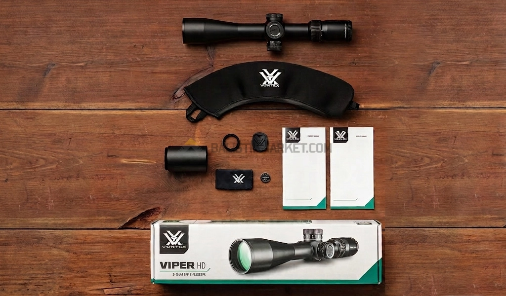 Vortex Viper HD 3-15x44 SFP VMR-3 (MRAD) Tüfek Dürbünü