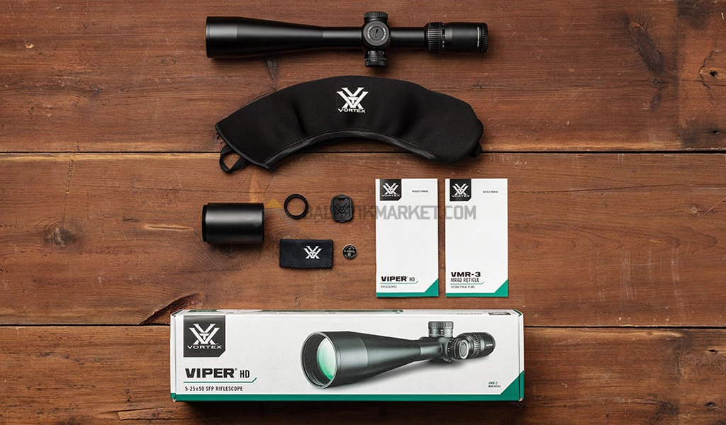 Vortex Viper HD 5-25x50 SFP VMR-3 (MRAD) Tüfek Dürbünü