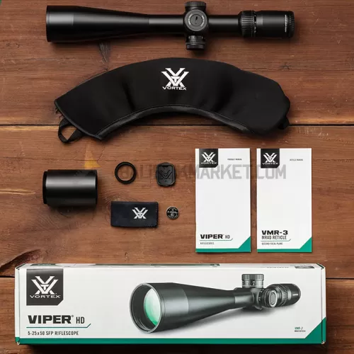 Vortex Viper HD 5-25x50 SFP VMR-3 (MRAD) Tüfek Dürbünü