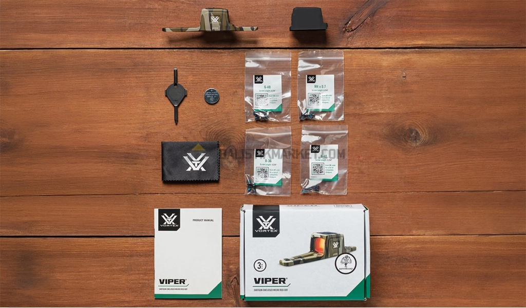 Vortex Viper OBL Shotgun Enclosed Micro Red Dot  (3 MOA)