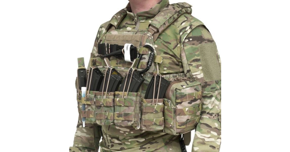Warrior Assault Systems DCS 7.62mm Base Carrier Plaka Taşıyıcı (Multicam)
