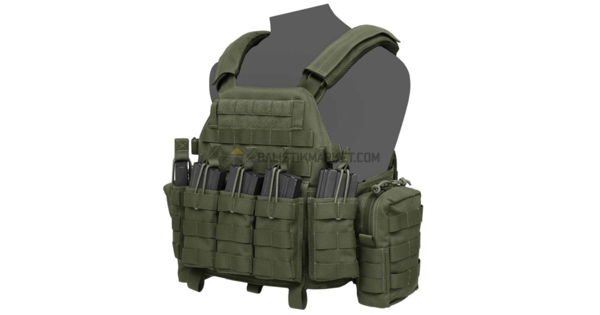 Warrior Assault Systems DCS 5.56mm Base Carrier Plaka Taşıyıcı (Od Green)