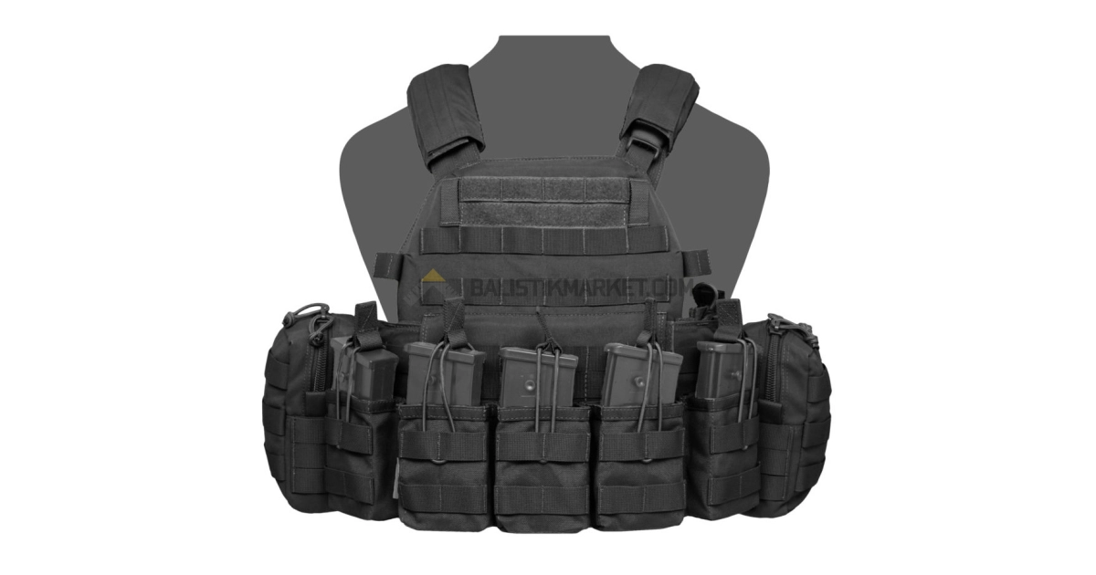 Warrior Assault Systems DCS G36 Base Carrier Plaka Taşıyıcı (Siyah)