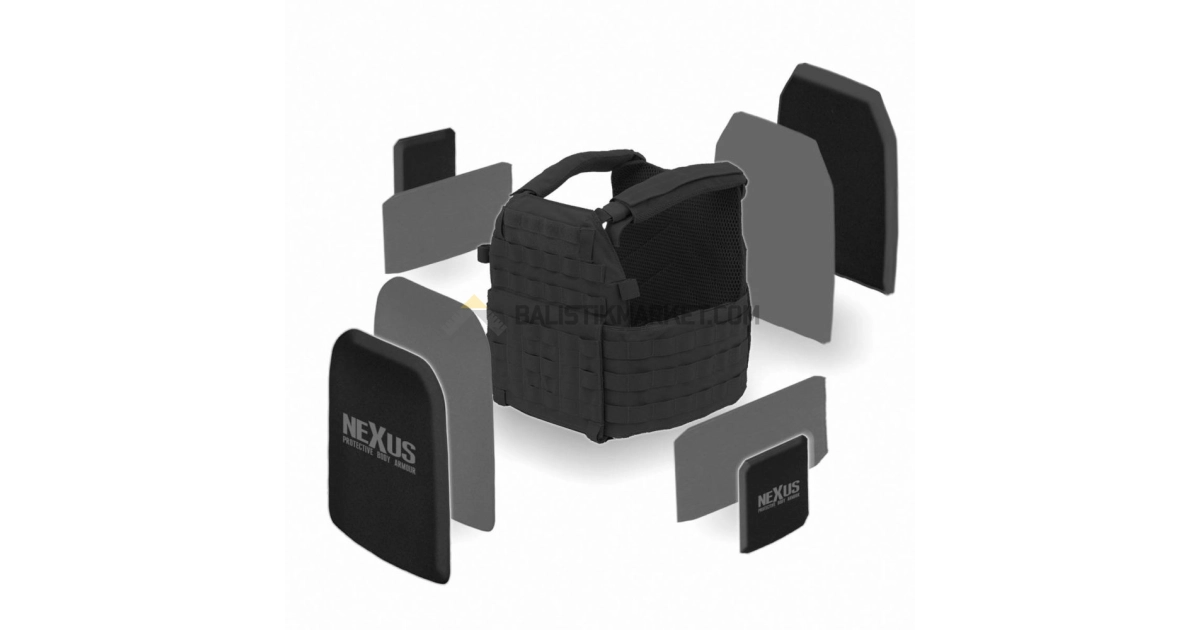 Warrior Assault Systems DCS G36 Base Carrier Plaka Taşıyıcı (Siyah)