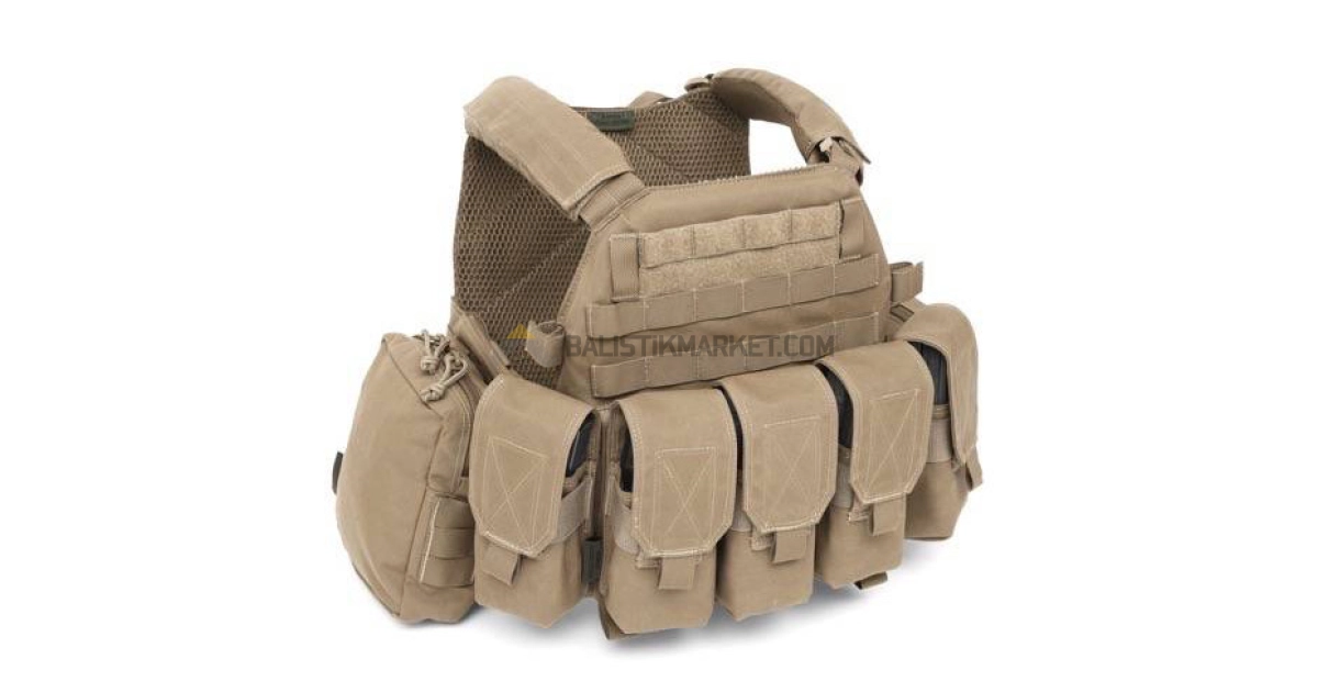 Warrior Assault Systems DCS M4 Base Carrier Plaka Taşıyıcı (Coyote Tan)