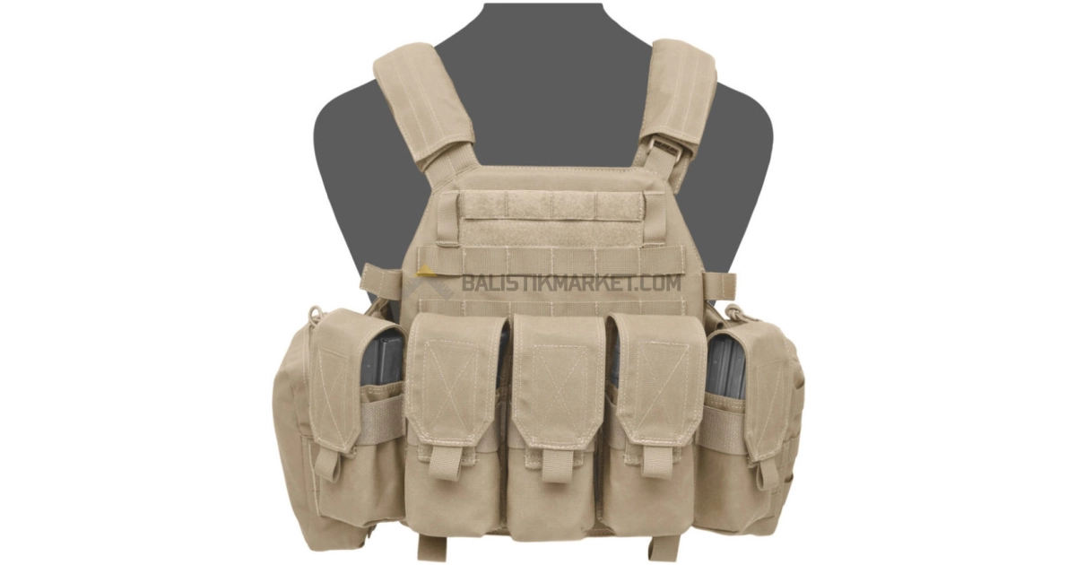 Warrior Assault Systems DCS M4 Base Carrier Plaka Taşıyıcı (Coyote Tan)