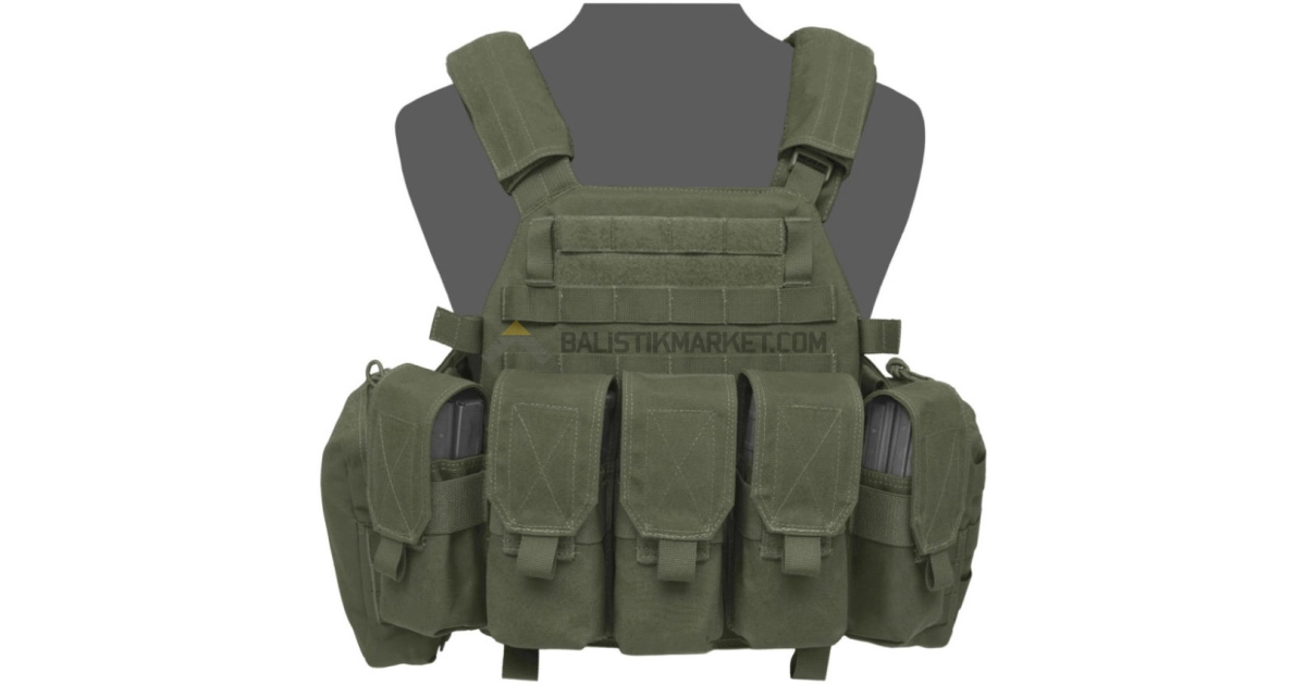 Warrior Assault Systems DCS M4 Base Carrier Plaka Taşıyıcı (Od Green)