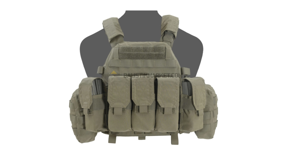 Warrior Assault Systems DCS M4 Base Carrier Plaka Taşıyıcı (Ranger Green)