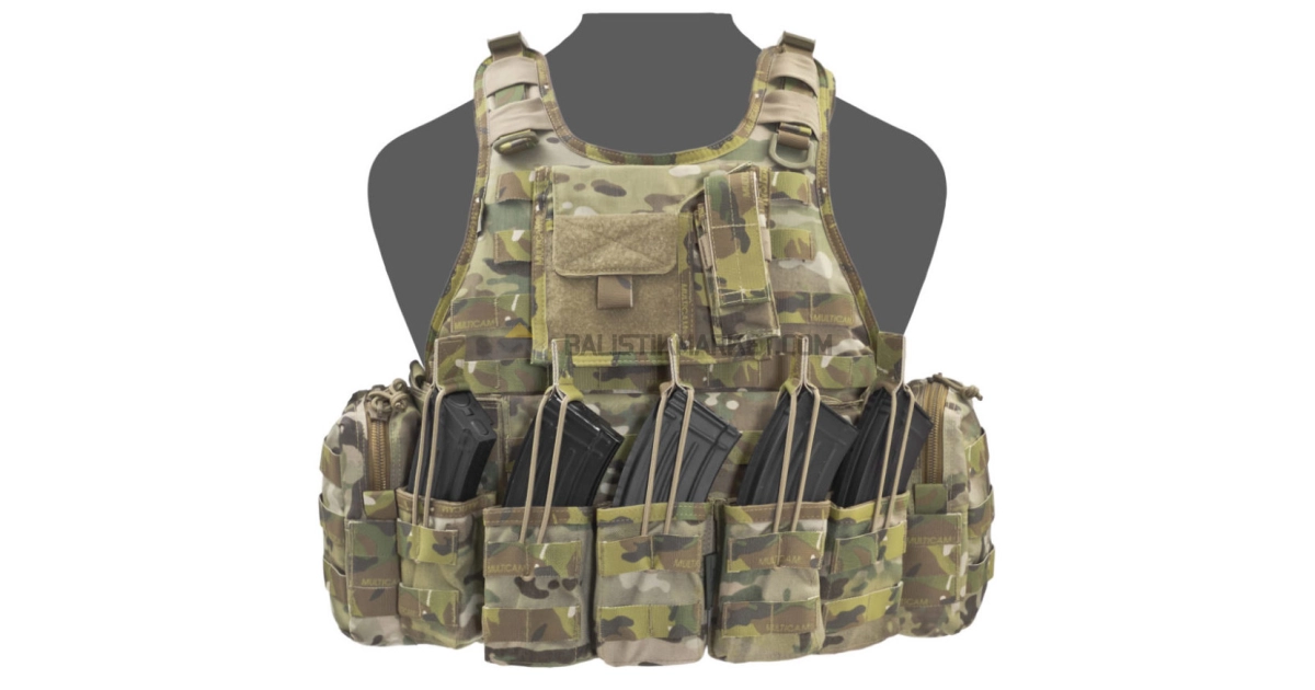 Warrior Assault Systems Ricas Compact AK Carrier Plaka Taşıyıcı (Multicam)