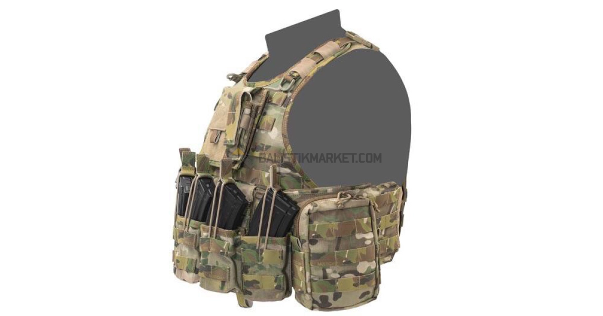 Warrior Assault Systems Ricas Compact AK Carrier Plaka Taşıyıcı (Multicam)
