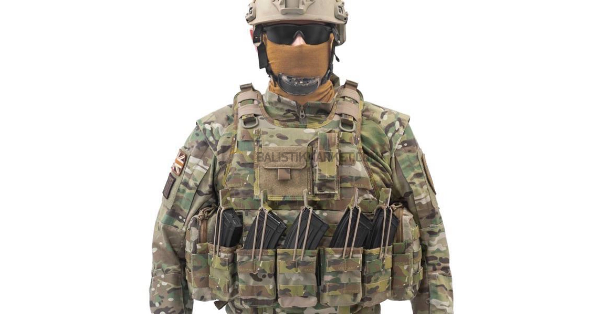 Warrior Assault Systems Ricas Compact AK Carrier Plaka Taşıyıcı (Multicam)