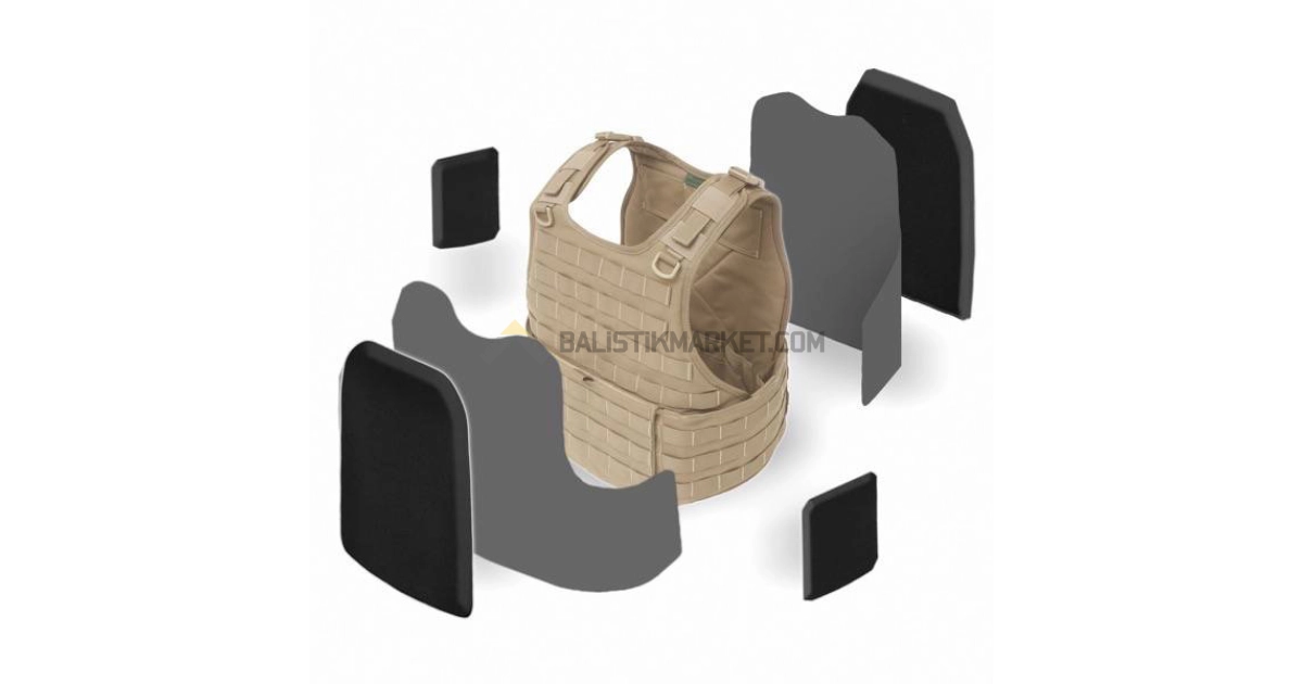 Warrior Assault Systems Ricas Compact Carrier Plaka Taşıyıcı (Coyote Tan)