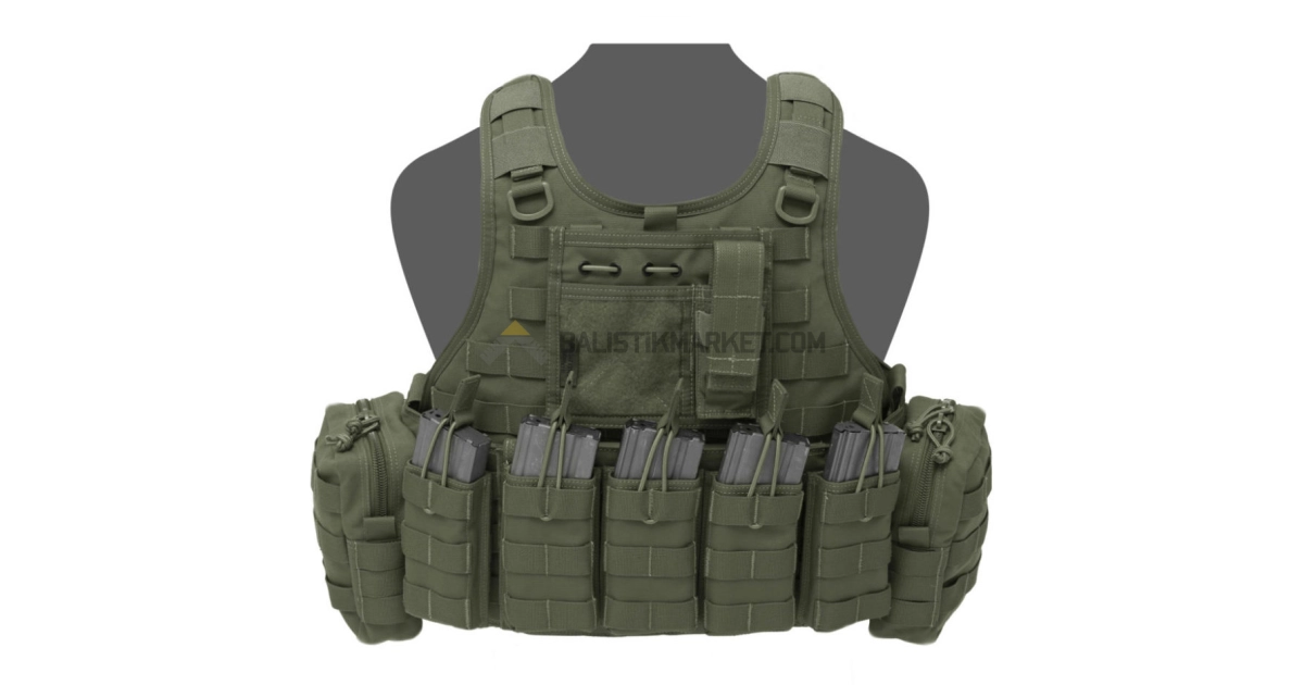 Warrior Assault Systems Ricas Compact 5.56mm Carrier Plaka Taşıyıcı (Od Green)