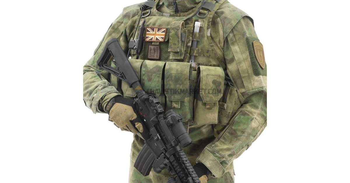 Warrior Assault Systems Ricas Compact M4 Carrier Plaka Taşıyıcı (A-Tacs Fg)