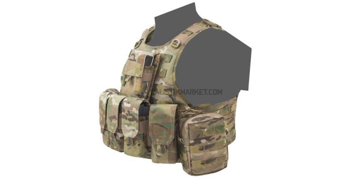 Warrior Assault Systems Ricas Compact M4 Carrier Plaka Taşıyıcı (Multicam)