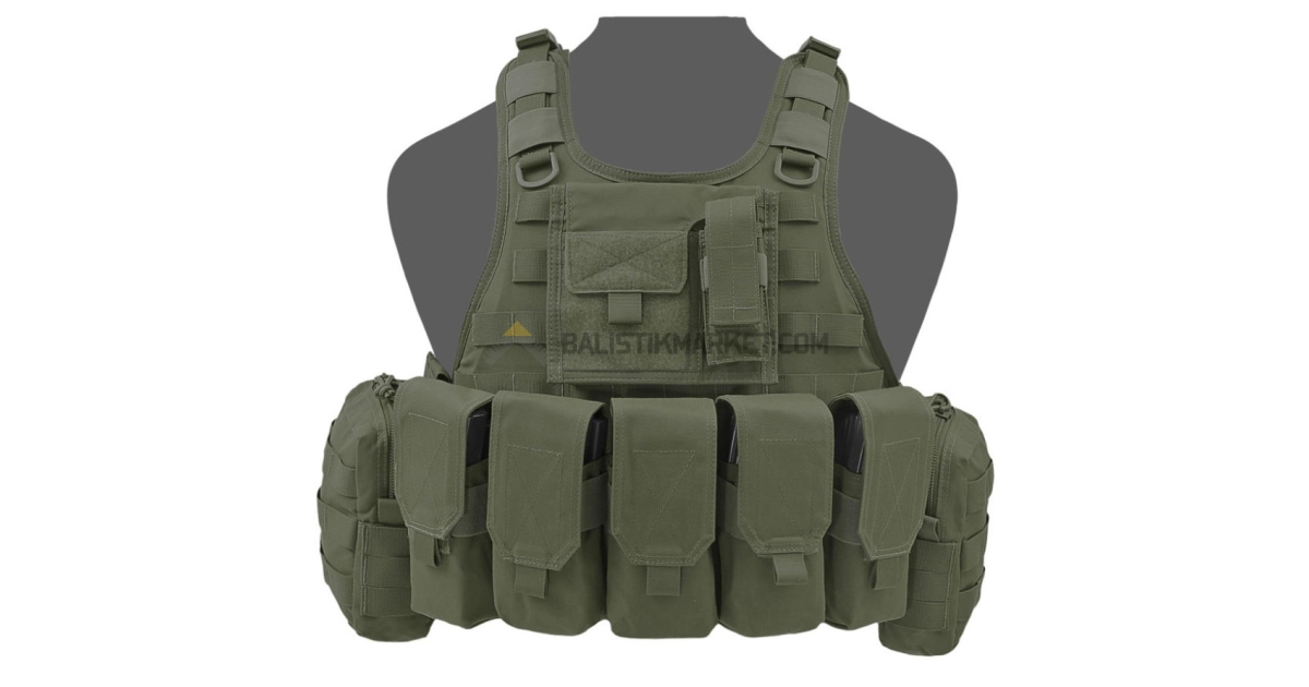 Warrior Assault Systems Ricas Compact M4 Carrier Plaka Taşıyıcı (Od Green)