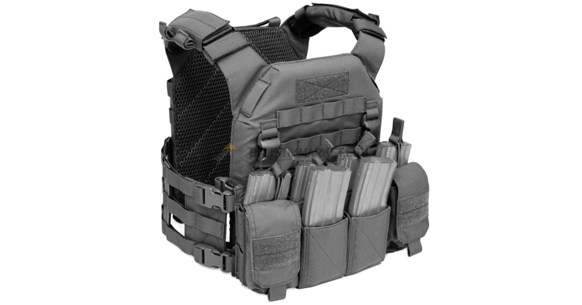 Warrior Assault Systems Recon Carrier MK1 Combo Plaka Taşıyıcı (Siyah)