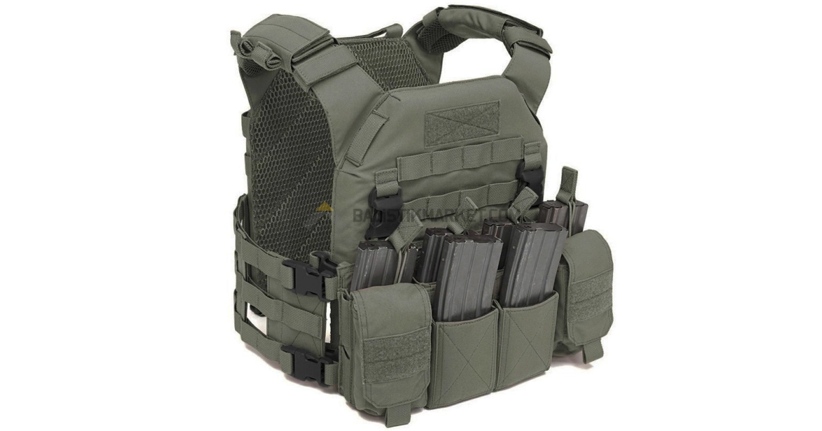 Warrior Assault Systems Recon Carrier MK1 Combo Plaka Taşıyıcı (Ranger Green)