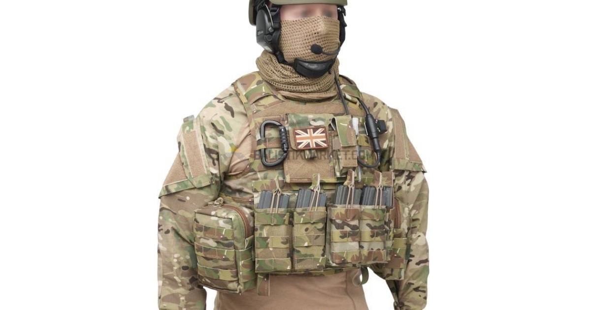 Warrior Assault Systems Raptor 5.56mm Releasable Carrier Plaka Taşıyıcı (Multicam)