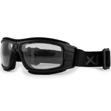 Wiley X Lynx Google Balistik Gözlük, Şeffaf/Gri Lens (Siyah)