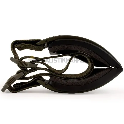 Wiley X Lynx Google Balistik Gözlük, Şeffaf/Gri Lens (Ranger Green)