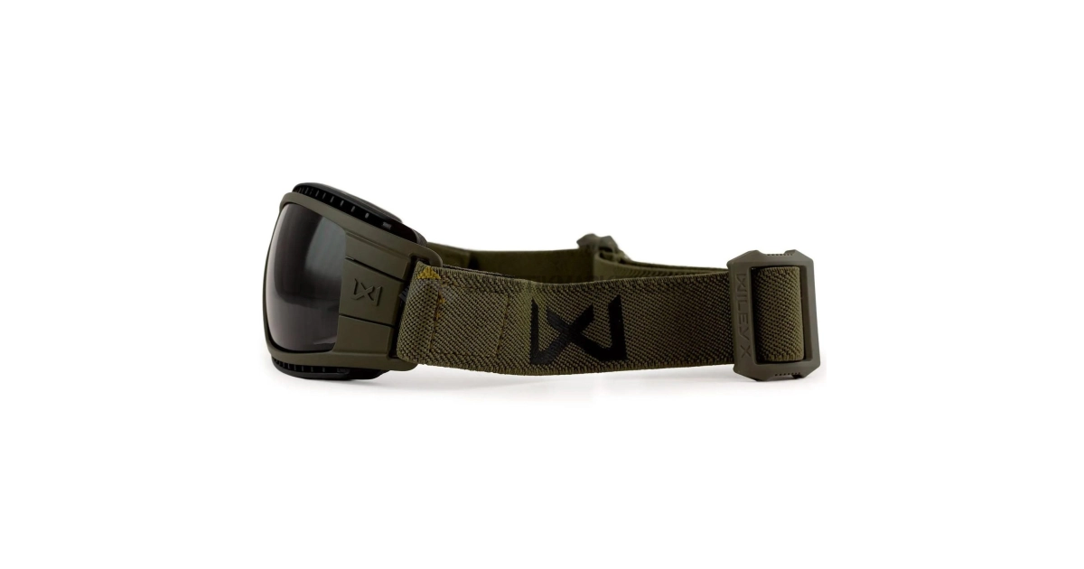 Wiley X Lynx Google Balistik Gözlük, Şeffaf/Gri Lens (Ranger Green)