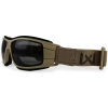 Wiley X Lynx Google Balistik Gözlük, Şeffaf/Gri Lens (Tan)