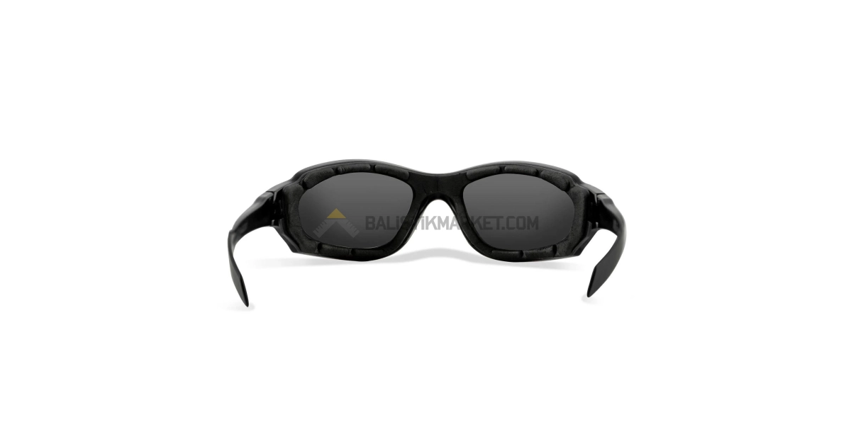 Wiley X XL-1 Advanced Comm 2.5 Balistik Gözlük, Şeffaf/Gri/Turuncu Lens (Siyah)