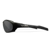 Wiley X XL-1 Advanced Comm 2.5 Balistik Gözlük, Şeffaf/Gri/Turuncu Lens (Siyah)