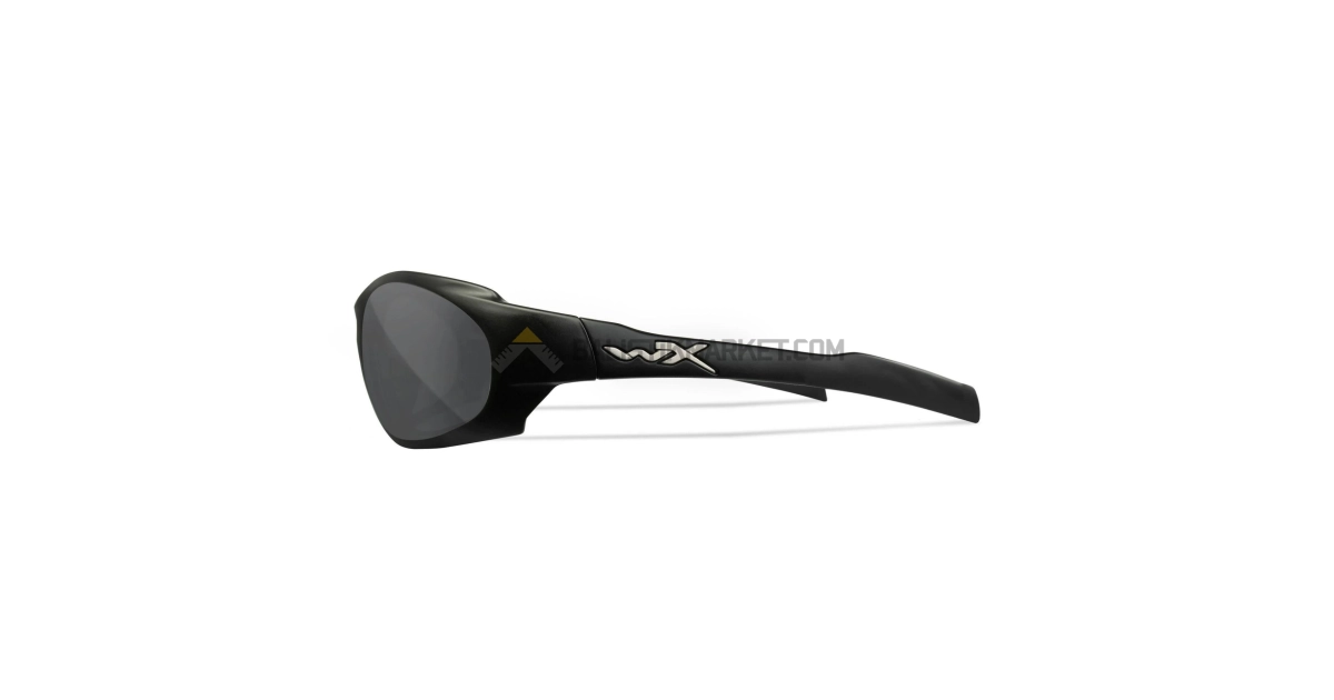 Wiley X XL-1 Advanced Comm 2.5 Balistik Gözlük, Şeffaf/Gri/Turuncu Lens (Siyah)