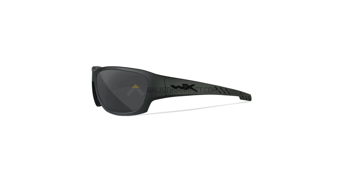 Wiley X WX Climb Black Ops Balistik Gözlük, Gri Lens (Siyah)