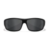 Wiley X WX Omega Black Ops Balistik Gözlük, Polarize Gri Lens (Siyah)