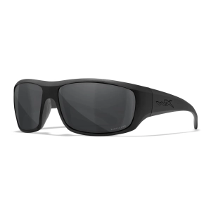 Wiley X WX Omega Black Ops Balistik Gözlük, Polarize Gri Lens (Siyah)