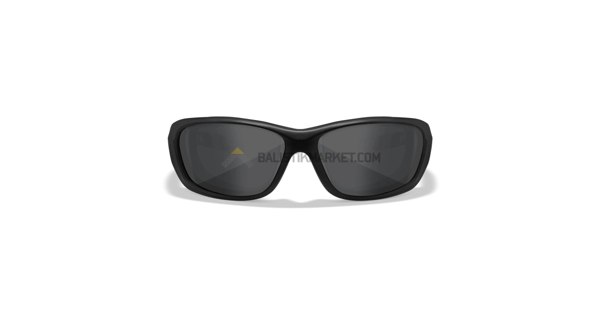 Wiley X WX Gravity Black Ops Balistik Gözlük, Gri Lens (Siyah)