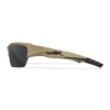 Wiley X WX Valor 2.5 Balistik Gözlük, Şeffaf/Gri/Turuncu (Tan)