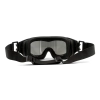 Wiley X Spear Goggle Balistik Gözlük, Gri/Şeffaf/Turuncu Lens (Siyah)