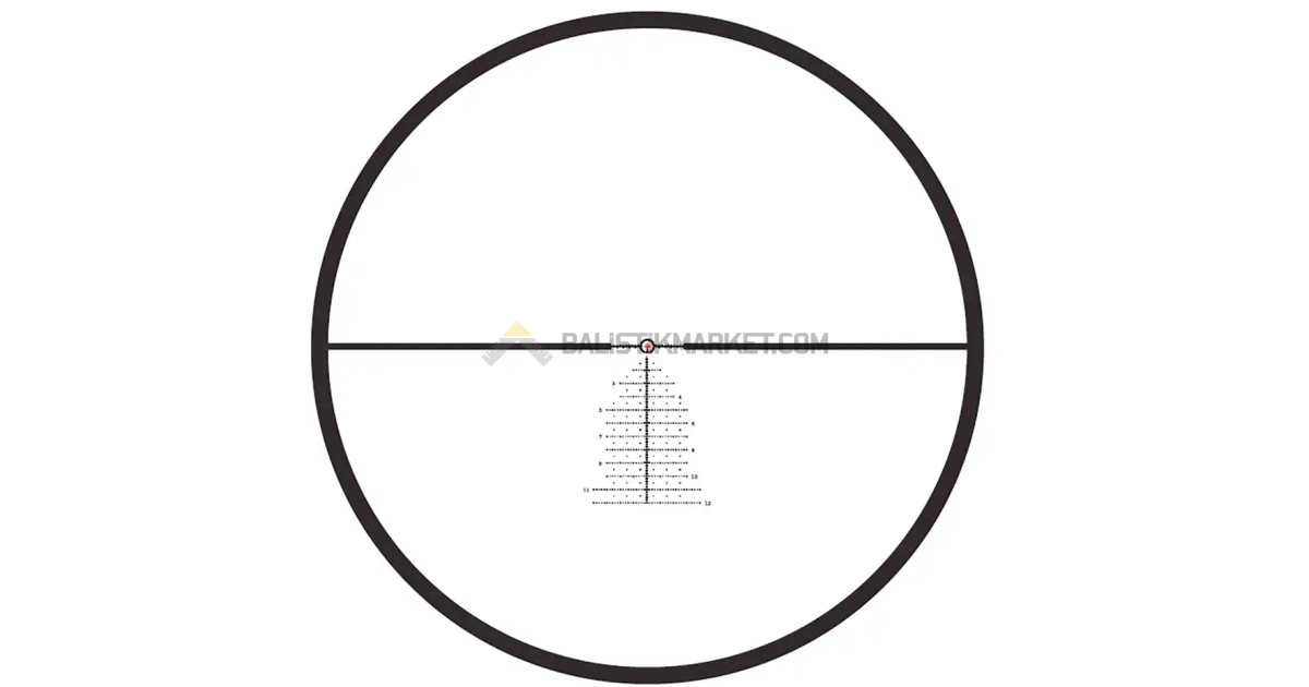 Meopta MeoPro R6 4.5-27x50 FFP 1 RD (MRAD) Tüfek Dürbünü