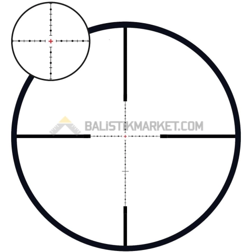 Meopta MeoPro R6 5-30x56 FFP RD (MRAD) Tüfek Dürbünü